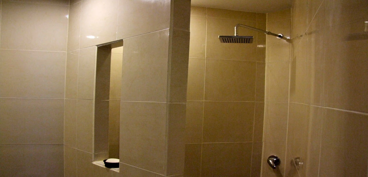 Bathroom with Shower in 2BR Chiang Mai Condo