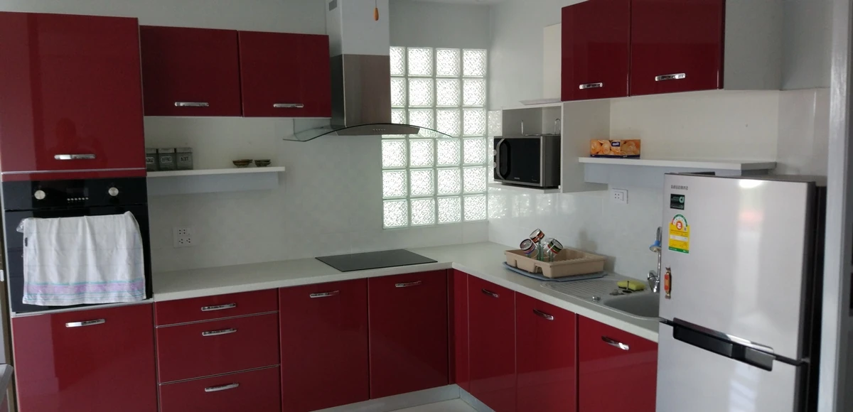 Open Plan Kitchen in 2BR Luxury Condo